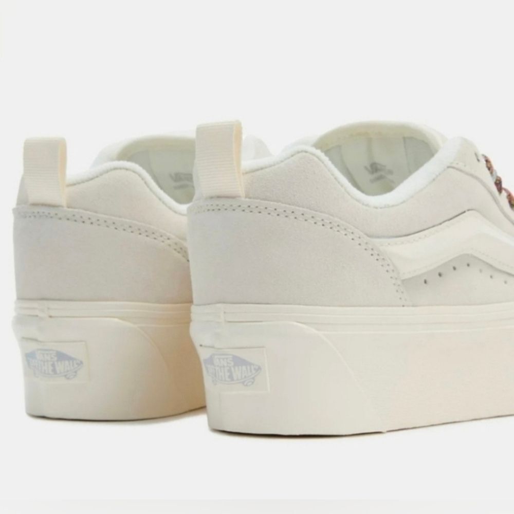 Vans Knu Stack White Chunky Pkatform Sneakers Size Women's 7.5/ Mens 6 NWOB - Picture 7 of 9